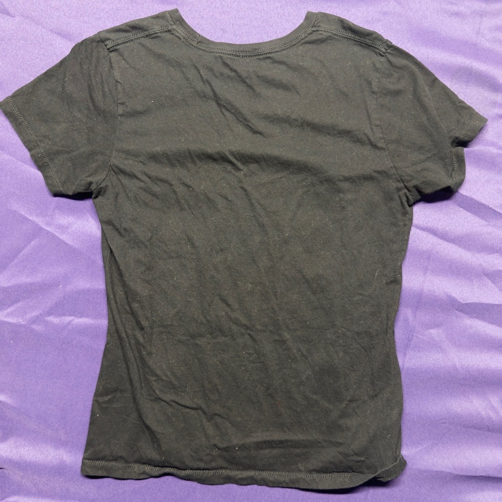 AEW Jon Moxley MOX Graphic Shirt Black Wrestling Tee Distressed Style Size Small - Picture 5 of 5